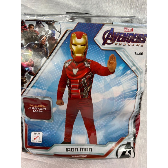 New Marvel Avengers Iron Man Child Costume - Picture 2 of 4